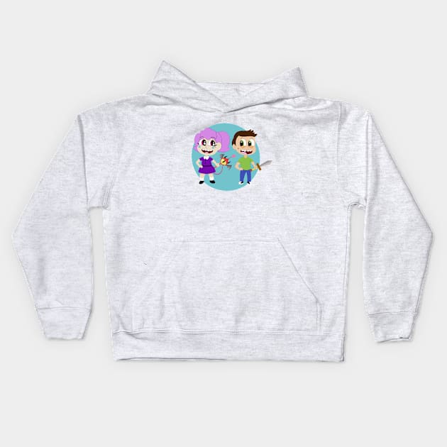 Meteora and Marco Junior Kids Hoodie by garciajey